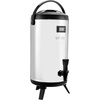 image:imageVEVOR Insulated Beverage Dispenser 24 Gal92L Stainless Steel Thermal Drink Server with Spigot amp Temp Display Suitable for Hot and Cold Drinks for Tea Coffee Water in Cafes amp Restaurants Silver24 Gal 1 Pack