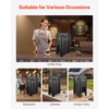 image:imageVEVOR Insulated Beverage Dispenser 5 Gal19L Hot and Cold Beverage Server with Spigot amp Handle FoodGrade Thermal Drink Dispenser Cooler for Tea Coffee Water in Cafes amp Restaurants 2 Pack Black
