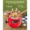 image:imageVEVOR Insulated Beverage Dispenser 8 Gal303L Thermal Hot and Cold Drink Server Dispenser with Spigot FoodGrade Cooler Jug with 304 Stainless Steel Interior for Tea Coffee Restaurant Outdoor22 gallon