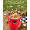 image:imageVEVOR Insulated Beverage Dispenser 8 Gal303L Thermal Hot and Cold Drink Server Dispenser with Spigot FoodGrade Cooler Jug with 304 Stainless Steel Interior for Tea Coffee Restaurant Outdoor8 gallon