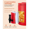 image:imageVEVOR Insulated Beverage Dispenser 8 Gal303L Thermal Hot and Cold Drink Server Dispenser with Spigot FoodGrade Cooler Jug with 304 Stainless Steel Interior for Tea Coffee Restaurant Outdoor8 gallon