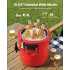 image:imageVEVOR Insulated Beverage Dispenser 8 Gal303L Thermal Hot and Cold Drink Server Dispenser with Spigot FoodGrade Cooler Jug with 304 Stainless Steel Interior for Tea Coffee Restaurant Outdoor3 gallon