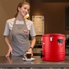 image:imageVEVOR Insulated Beverage Dispenser 8 Gal303L Thermal Hot and Cold Drink Server Dispenser with Spigot FoodGrade Cooler Jug with 304 Stainless Steel Interior for Tea Coffee Restaurant Outdoor8 gallon