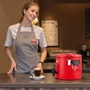 image:imageVEVOR Insulated Beverage Dispenser 8 Gal303L Thermal Hot and Cold Drink Server Dispenser with Spigot FoodGrade Cooler Jug with 304 Stainless Steel Interior for Tea Coffee Restaurant Outdoor22 gallon
