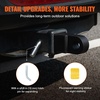 image:imageVEVOR Shackle Hitch Receiver 2 Aluminum Alloy 66000 lbs Breaking Strength Heavy Duty Receiver with 34 D Ring Shackle 58 Screw Pin Towing Accessories for Trucks Jeeps OffRoad Vehicle Recoveryno D Ring Shackle