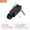image:imageVEVOR Shackle Hitch Receiver 2 Aluminum Alloy 66000 lbs Breaking Strength Heavy Duty Receiver with 34 D Ring Shackle 58 Screw Pin Towing Accessories for Trucks Jeeps OffRoad Vehicle Recoveryno D Ring Shackle