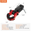 image:imageVEVOR Shackle Hitch Receiver Fits 2 Receivers 65900 lbs Breaking Strength D Ring Shackle with Trailer Hitch Lock Pin Heavy Duty Towing Accessories for Trucks Jeeps OffRoad Vehicle Recovery65900 lbs