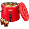image:imageVEVOR Insulated Beverage Dispenser 8 Gal303L Thermal Hot and Cold Drink Server Dispenser with Spigot FoodGrade Cooler Jug with 304 Stainless Steel Interior for Tea Coffee Restaurant Outdoor22 gallon