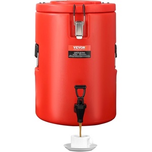image:imageVEVOR Insulated Beverage Dispenser 8 Gal303L Thermal Hot and Cold Drink Server Dispenser with Spigot FoodGrade Cooler Jug with 304 Stainless Steel Interior for Tea Coffee Restaurant Outdoor45 gallon
