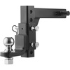 image:imageVEVOR 2 Inch Receiver Trailer Hitch Ball Mount 7500 lbs Capacity Black Carbon Steel Fits Truck RV Trailer ATV MotorcycleBlack