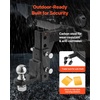 image:imageVEVOR 2 Inch Receiver Trailer Hitch Ball Mount 7500 lbs Capacity Black Carbon Steel Fits Truck RV Trailer ATV MotorcycleBlack