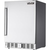 image:imageVEVOR 24Inch Outdoor Beverage Refrigerator 150 QT Builtin Drink Fridge 056 kWhDay EnergyEfficient Cooler with 304 Stainless Steel Door Holds 180 Cans for Outdoor Kitchen Home Bar Patio