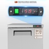 image:imageVEVOR 48W Commercial Refrigerator 125 Cu Ft Sandwich Prep Refrigerated Table Mega Top Food Prep Fridge with 12 Pans and Cutting Board Stainless Steel Salad Prep Cooler for Restaurant Food Truck28W Worktop Refrigerator