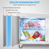 image:imageVEVOR 48W Commercial Refrigerator 125 Cu Ft Sandwich Prep Refrigerated Table Mega Top Food Prep Fridge with 12 Pans and Cutting Board Stainless Steel Salad Prep Cooler for Restaurant Food Truck60W Worktop Refrigerator