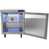 image:imageVEVOR 48W Commercial Refrigerator 125 Cu Ft Sandwich Prep Refrigerated Table Mega Top Food Prep Fridge with 12 Pans and Cutting Board Stainless Steel Salad Prep Cooler for Restaurant Food Truck28W Worktop Refrigerator