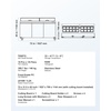 image:imageVEVOR 48W Commercial Refrigerator 125 Cu Ft Sandwich Prep Refrigerated Table Mega Top Food Prep Fridge with 12 Pans and Cutting Board Stainless Steel Salad Prep Cooler for Restaurant Food Truck72W with 18 Pans