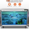 image:imageVEVOR 72 Commercial Refrigerator Sandwich amp Salad Prep Table 20 Cu Ft Stainless Steel Refrigerated Food Prep Station with 3 Doors Frost Free Refrigerator with Lock for Restaurant Bar Store48W Worktop Refrigerator