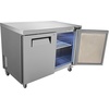 image:imageVEVOR 72 Commercial Refrigerator Sandwich amp Salad Prep Table 20 Cu Ft Stainless Steel Refrigerated Food Prep Station with 3 Doors Frost Free Refrigerator with Lock for Restaurant Bar Store48W Worktop Refrigerator