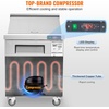 image:imageVEVOR 72 Commercial Refrigerator Sandwich amp Salad Prep Table 20 Cu Ft Stainless Steel Refrigerated Food Prep Station with 3 Doors Frost Free Refrigerator with Lock for Restaurant Bar Store28W with 12 Pans