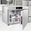 image:imageVEVOR 80 L Blast Chiller 3 Trays Commercial Flash Freezers lt3168Fgt 4 Modes Chest Shock Frozen 304 Stainless Steel Flash Freezer 360 Defrost Blast Chiller with Casters for Seafood Ice Cream32L
