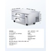image:imageVEVOR Chef Base Refrigerator 52 W Commercial Chef Bases Worktop Refrigerators 2Drawer Under Counter Fridge with 8 Pans Stainless Steel HeavyDuty Refrigerated Base Invisible Door Handle52 W Chief Base With 2 Drawers