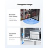 image:imageVEVOR Chef Base Refrigerator 52 W Commercial Chef Bases Worktop Refrigerators 2Drawer Under Counter Fridge with 8 Pans Stainless Steel HeavyDuty Refrigerated Base Invisible Door Handle48W with 18 Pans