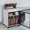 image:imageVEVOR Chef Base Refrigerator 52 W Commercial Chef Bases Worktop Refrigerators 2Drawer Under Counter Fridge with 8 Pans Stainless Steel HeavyDuty Refrigerated Base Invisible Door Handle28W with 8 Pans
