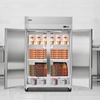 image:imageVEVOR Commercial Refrigerator and Freezer Combo 48 W 32 CuFt Stainless Steel Upright RefrigeratorFreezer with Double Doors AutoDefrost 6 Adjustable Shelves UL Certified48W 33 Cuft Double DoorsFreezer