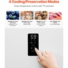 image:imageVEVOR Convertible FreezerRefrigerator 14 CuFt Frost Free Upright Freezer with Temp Control Panel Door Open too Long Alarm Adjustable Shelves and LED Standing Fridge for Kitchen Office Garage14 CuFt