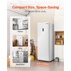 image:imageVEVOR Convertible FreezerRefrigerator 14 CuFt Frost Free Upright Freezer with Temp Control Panel Door Open too Long Alarm Adjustable Shelves and LED Standing Fridge for Kitchen Office Garage14 CuFt