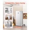 image:imageVEVOR Convertible FreezerRefrigerator 14 CuFt Frost Free Upright Freezer with Temp Control Panel Door Open too Long Alarm Adjustable Shelves and LED Standing Fridge for Kitchen Office Garage20 CuFt