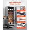 image:imageVEVOR Electric Hot Box Food Warmer 8Tier Commercial Warming Cabinet with Water Tray SingleDoor and Adjustable Shelves Stainless Steel Food Warmer Cabinet for Restaurant Kitchen Pizza Chicken16 Tier