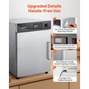 image:imageVEVOR Electric Hot Box Food Warmer 8Tier Commercial Warming Cabinet with Water Tray SingleDoor and Adjustable Shelves Stainless Steel Food Warmer Cabinet for Restaurant Kitchen Pizza Chicken4 Tier
