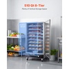 image:imageVEVOR Electric Hot Box Food Warmer 8Tier Commercial Warming Cabinet with Water Tray SingleDoor and Adjustable Shelves Stainless Steel Food Warmer Cabinet for Restaurant Kitchen Pizza Chicken8 Tier