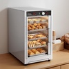 image:imageVEVOR Electric Hot Box Food Warmer 8Tier Commercial Warming Cabinet with Water Tray SingleDoor and Adjustable Shelves Stainless Steel Food Warmer Cabinet for Restaurant Kitchen Pizza Chicken5 TierTransparent Door