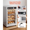 image:imageVEVOR Electric Hot Box Food Warmer 8Tier Commercial Warming Cabinet with Water Tray SingleDoor and Adjustable Shelves Stainless Steel Food Warmer Cabinet for Restaurant Kitchen Pizza Chicken5 TierTransparent Door