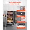 image:imageVEVOR Electric Hot Box Food Warmer 8Tier Commercial Warming Cabinet with Water Tray SingleDoor and Adjustable Shelves Stainless Steel Food Warmer Cabinet for Restaurant Kitchen Pizza Chicken8 Tier