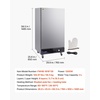image:imageVEVOR Electric Hot Box Food Warmer 8Tier Commercial Warming Cabinet with Water Tray SingleDoor and Adjustable Shelves Stainless Steel Food Warmer Cabinet for Restaurant Kitchen Pizza Chicken8 Tier
