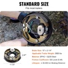 image:imageVEVOR Electric Trailer Brake Assembly 10 x 214 1 Pair SelfAdjusting Electric Brakes Kit for 3500 lbs Axle 4Hole Mounting Backing Plates for Brake System Part Replacement 1 Right  1 Left1 Pair Brakes