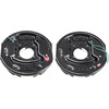 image:imageVEVOR Electric Trailer Brake Assembly 10 x 214 1 Pair SelfAdjusting Electric Brakes Kit for 3500 lbs Axle 4Hole Mounting Backing Plates for Brake System Part Replacement 1 Right  1 Left1 Pair Brakes