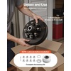 image:imageVEVOR Electric Trailer Brake Assembly 12 x 2 1 Pair SelfAdjusting Electric Brakes Kit for 7000 lbs Axle 5Hole Mounting Backing Plates for Braking System Part Replacement 1 Right  1 Left1 Brake Drums