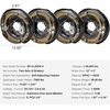 image:imageVEVOR Electric Trailer Brake Assembly 12 x 2 1 Pair SelfAdjusting Electric Brakes Kit for 7000 lbs Axle 5Hole Mounting Backing Plates for Braking System Part Replacement 1 Right  1 Left2 Pairs Brakes