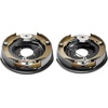 image:imageVEVOR Electric Trailer Brake Assembly 12 x 2 1 Pair SelfAdjusting Electric Brakes Kit for 7000 lbs Axle 5Hole Mounting Backing Plates for Braking System Part Replacement 1 Right  1 Left1 Pair Brakes