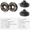 image:imageVEVOR Electric Trailer Brake Assembly 12 x 2 1 Pair SelfAdjusting Electric Brakes Kit for 7000 lbs Axle 5Hole Mounting Backing Plates for Braking System Part Replacement 1 Right  1 Left2 Brakes  2 Brake Drums