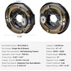 image:imageVEVOR Electric Trailer Brake Assembly 12 x 2 1 Pair SelfAdjusting Electric Brakes Kit for 7000 lbs Axle 5Hole Mounting Backing Plates for Braking System Part Replacement 1 Right  1 Left1 Pair Brakes
