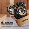 image:imageVEVOR Electric Trailer Brake Assembly 12 x 2 1 Pair SelfAdjusting Electric Brakes Kit for 7000 lbs Axle 5Hole Mounting Backing Plates for Braking System Part Replacement 1 Right  1 Left2 Brakes  2 Brake Drums