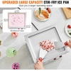 image:imageVEVOR Fried Ice Cream Machine 126 x 85 120W StirFried Ice Cream Roll Maker with Compressor and 2 Scrapers for Making Dessert Rolls Frozen Yogurt220W
