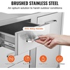 image:imageVEVOR Outdoor Kitchen Door Drawer Combo 295W x 226H x 217D Access DoorTriple Drawers with Propane Drawer and Adjustable Garbage Ring Perfect for BBQ Island Patio Grill Station