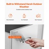 image:imageVEVOR Outdoor Kitchen Drawers 13 W x 205 H x 21 D Flush Mount Double BBQ Access Drawers with Stainless Steel Handle BBQ Island for Outdoor Kitchens or Patio Grill StationDrawerDoor 325W x 217H x 205D Inch