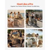 image:imageVEVOR Outdoor Kitchen Drawers 13 W x 205 H x 21 D Flush Mount Double BBQ Access Drawers with Stainless Steel Handle BBQ Island for Outdoor Kitchens or Patio Grill Station16W x 215H x 18D Inch